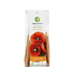 Sărăţele vegane cu cânepă şi mac 125g