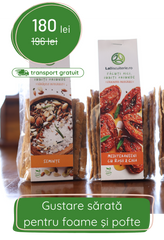 Sărat, bun, natural: mixul complet de ronțăit