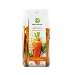Crackers cu morcovi şi quinoa