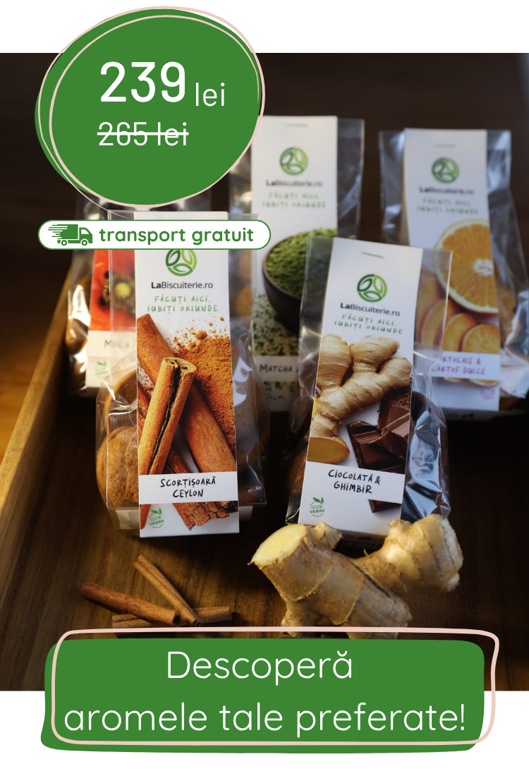 Turul aromelor: mix de 15 sortimente de biscuiţi