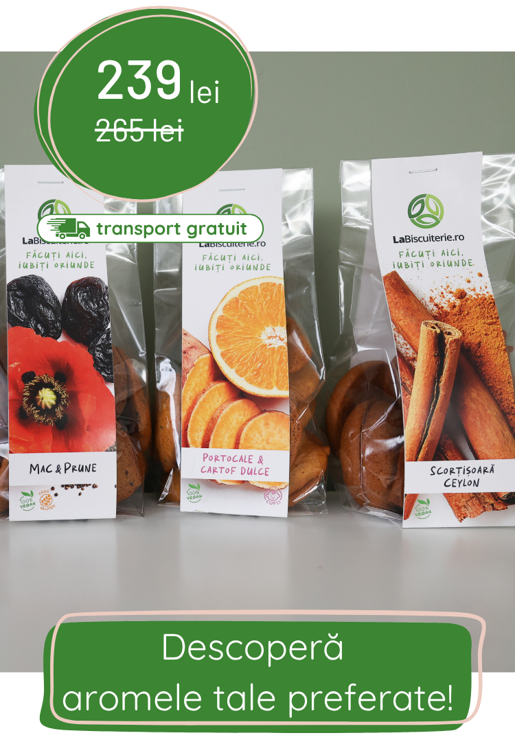 Turul aromelor: mix de 15 sortimente de biscuiţi