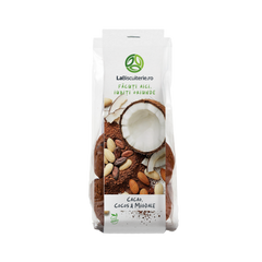 Biscuiţi cu cacao, cocos şi migdale