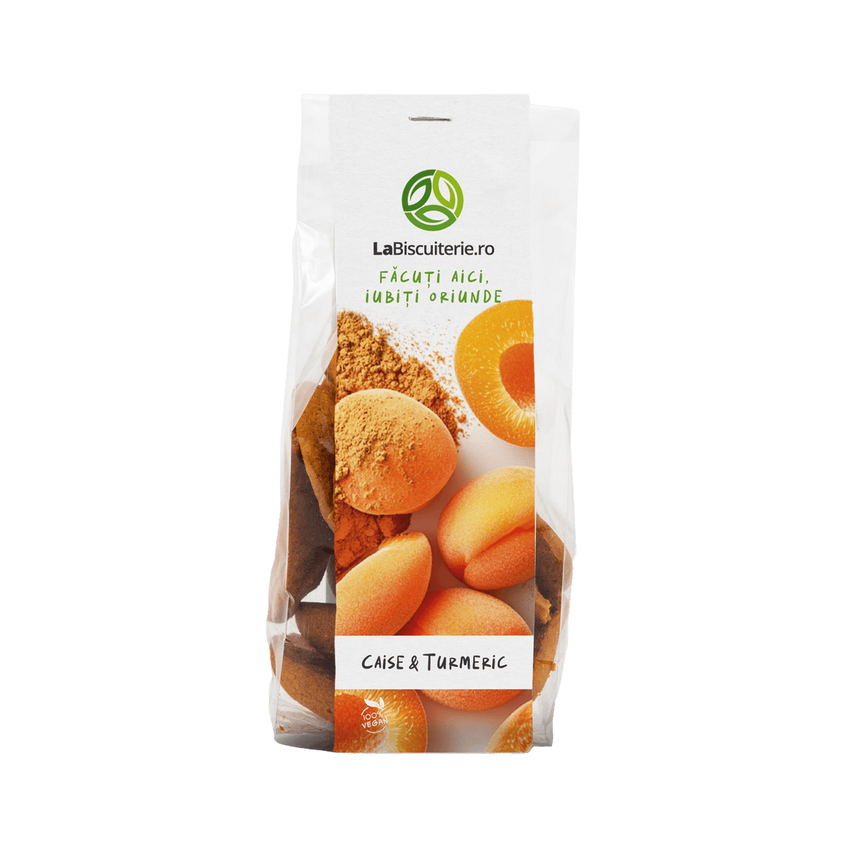 Biscuiţi cu caise şi turmeric