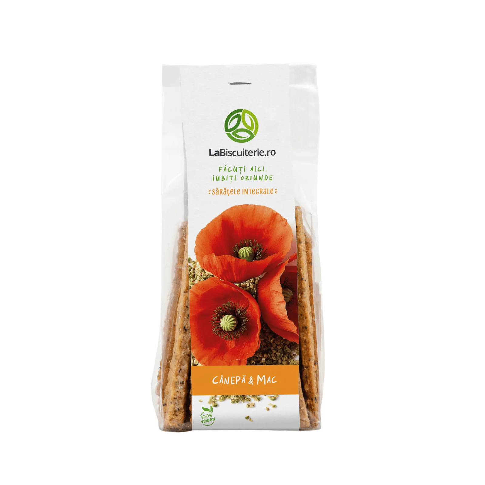 Sărăţele cu cânepă şi mac