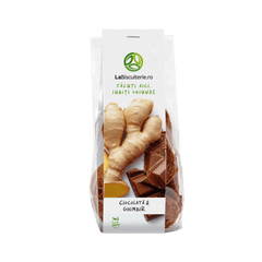 Biscuiţi cu ciocolată şi ghimbir