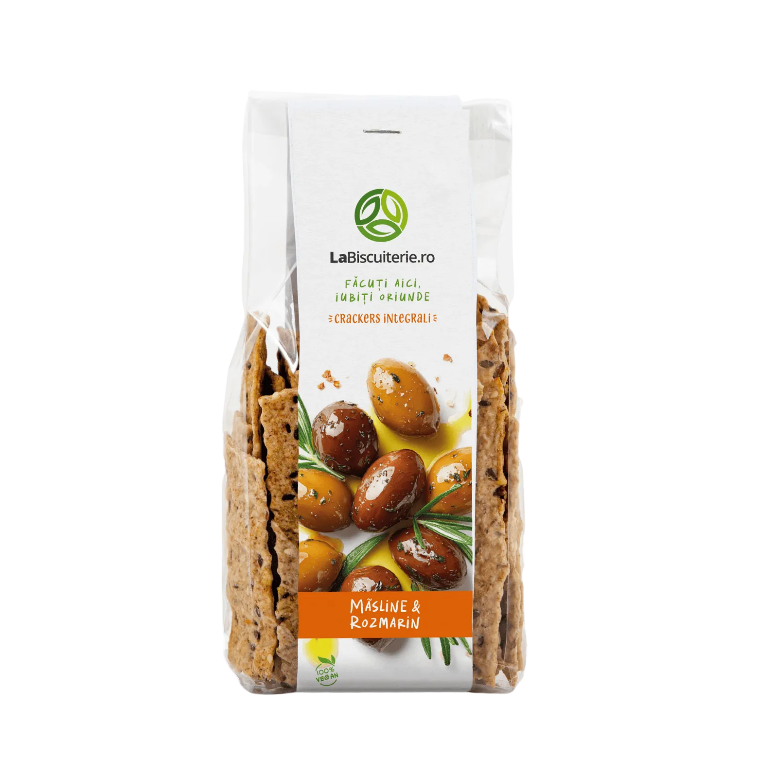 Crackers cu măsline şi rozmarin