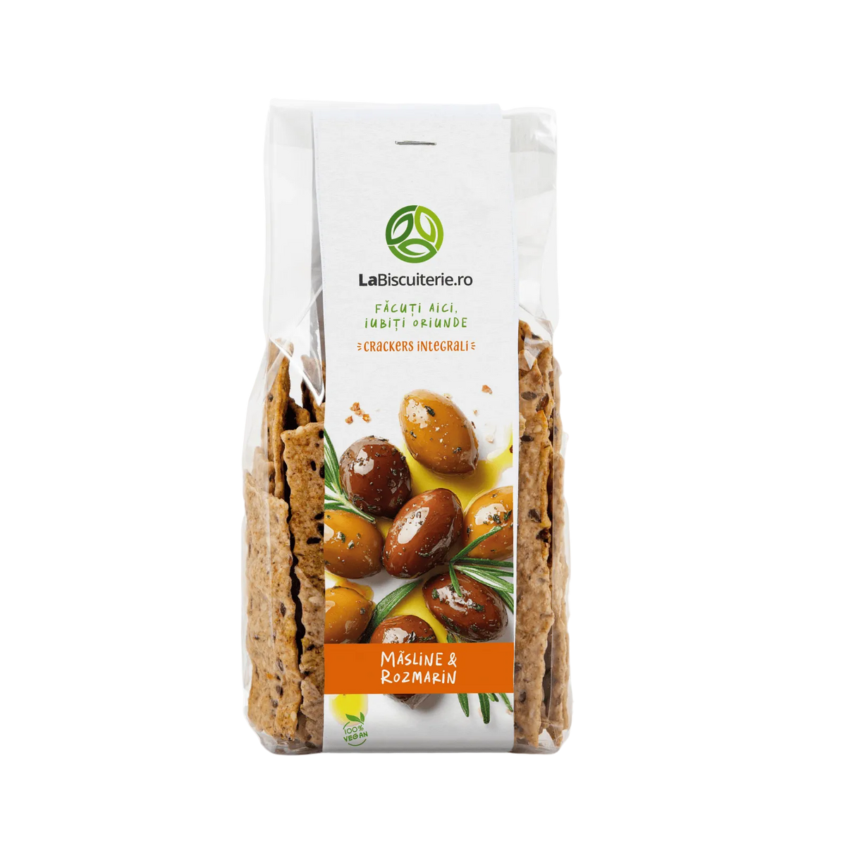 Crackers cu măsline şi rozmarin