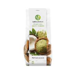 Biscuiţi vegani cu matcha şi cocos 120g