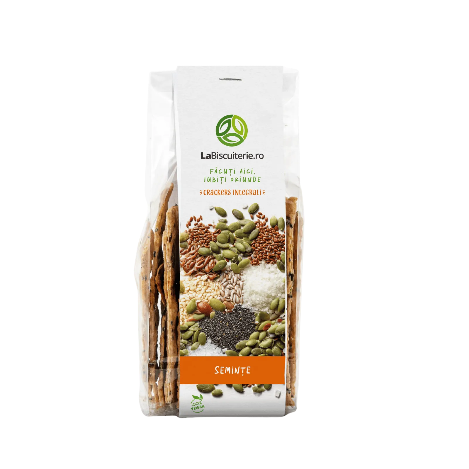 Crackers cu seminţe