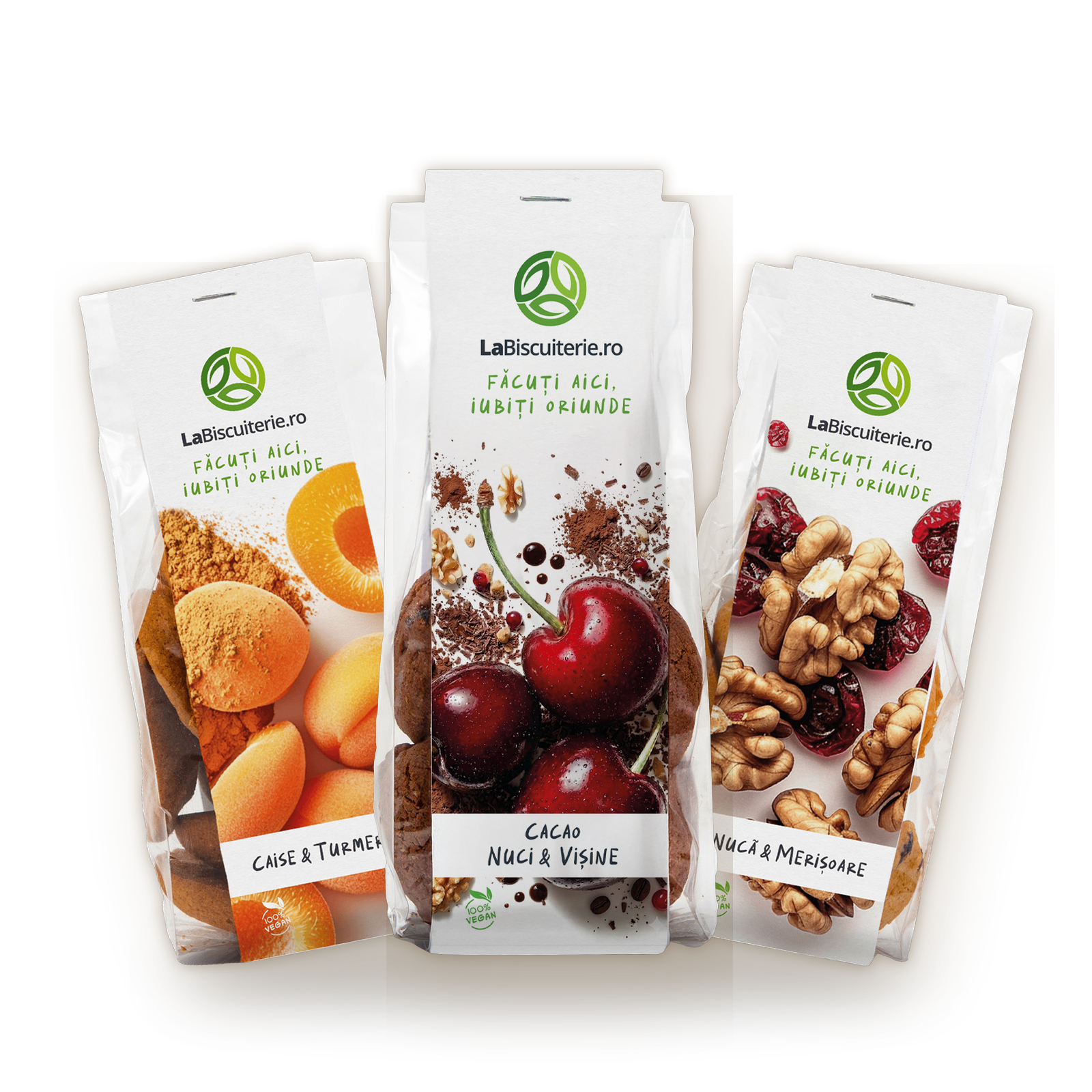 Best of dulce — pungi de biscuiți vegani LaBiscuiterie
